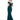Sheath Evening Gown with Beading on Crepe Morilee