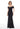 Sheath Evening Gown with Beading on Crepe Morilee