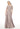 A-Line Evening Gown with Beading and Appliqués on Crepe Morilee