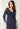 Sheath Beaded Lace and Jersey Evening Gown Morilee