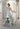 Patterned Glitter Cape Morilee
