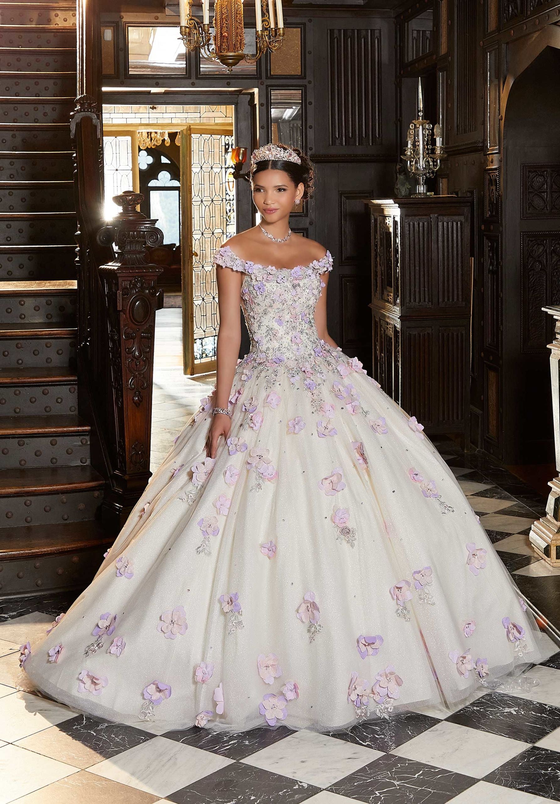 pastel color quinceanera dresses Pastel Yellow Quinceanera Dresses Sweetheart With Cape Ball Gowns XV 3D Flowers Tulle Pastel Yellow / US0