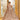 This Vizcaya Collection dress is available in gold and red.