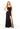 Floral Velvet Bridesmaid Dress with Skirt Slit Madeline Gardner