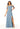 High Neck Chiffon Bridesmaid Dress with Draped Sleeves Madeline Gardner