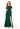 High Neck Chiffon Bridesmaid Dress with Draped Sleeves Madeline Gardner
