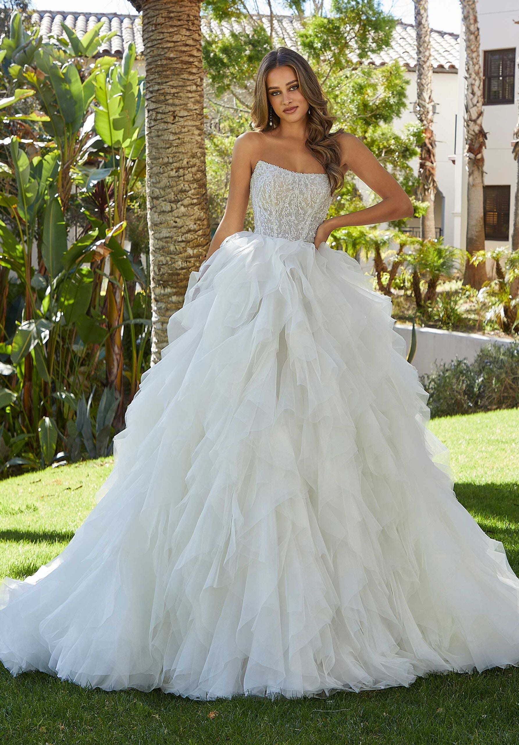 dress morilee Filippa Wedding Be sure to make an alluring exit when you show off the sweep train. Morilee Bridal 2725 Christina's Fashion