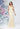 Draped Sweetheart Chiffon Bridesmaid Dress with Cascading Floral Ruffle