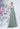 Draped Criss Cross Cut Out Bodice Chiffon Bridesmaid Dresss