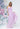 Asymmetrical Cascading Ruffle Chiffon Bridesmaid Dress