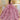 Sequined Patterned Glitter Net Quinceañera Dress with Organza Flounces Morilee