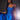Larissa satin ball gown prom dress with a scoop neckline.