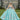 Crystal Beaded Contrasting Floral Embroidered Quinceañera Dress