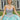 Crystal Beaded Contrasting Floral Embroidered Quinceañera Dress