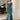 Beaded and Draped Evening Gown Morilee