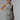 Embroidered Net Sheath with Gunmetal Beading Morilee