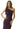 One Shoulder Fit and Flare Evening Gown in Stretch Crepe Morilee