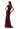 Crepe Sheath Evening Gown with Beaded Shoulder Bow Morilee