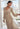 Long Sleeve Draped Metallic Knit Evening Gown Morilee
