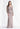 Fit and Flare Crepe Evening Gown with Beaded Lace Long Sleeves Morilee