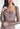 Fit and Flare Crepe Evening Gown with Beaded Lace Long Sleeves Morilee