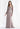 Fit and Flare Crepe Evening Gown with Beaded Lace Long Sleeves Morilee