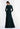 Beaded Jewel Neck Asymmetric Drape Jersey Evening Gown Morilee
