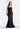 Strapless Beaded Fringe Fit and Flare Evening Gown Morilee