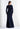 Long Sleeve Scuba Knit Fit and Flare Evening Gown with Bow Morilee