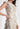 Metallic Brocade Fit and Flare Evening Gown with Ruffle Draped Back Morilee