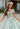 Ombré Patterned Sequin Quicneañera Dress