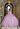 Iridescent Patterned Sequin and Three-Dimensional Floral Quinceañera Dress Morilee