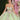 Multicolor Floral Sweetheart Quinceañera Dress with Ruffled Details Morilee