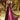 Contrasting Pleated Chiffon A-Line with Appliqués Morilee