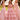 Floral Printed Tiered Tulle Ball Gown with Tied Straps Morilee
