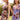 Contrasting Three Dimensional Floral Fit and Flare Morilee