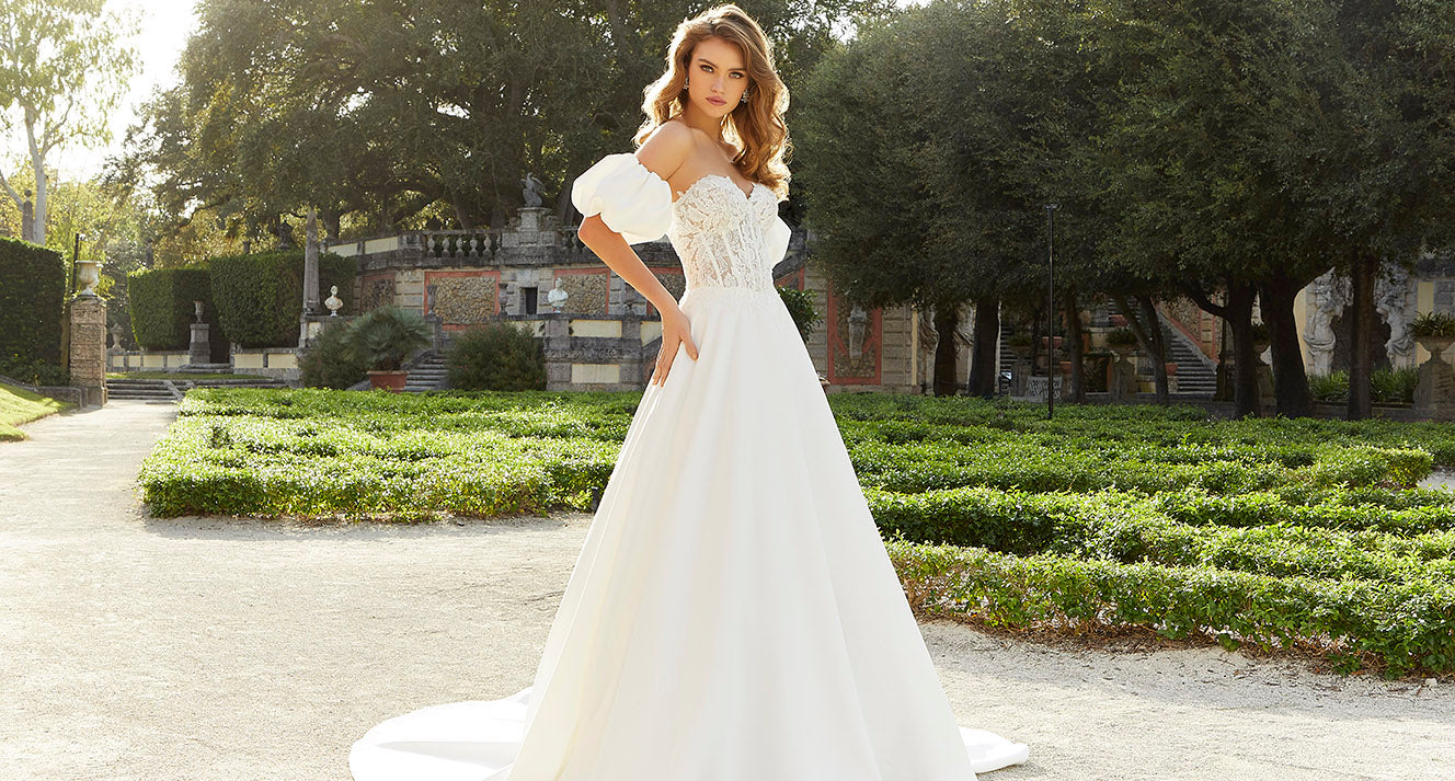 12 Puff Sleeve Wedding Dresses You'll Love