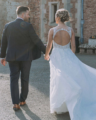 Classic English Wedding: Morilee Featured Bride Faye