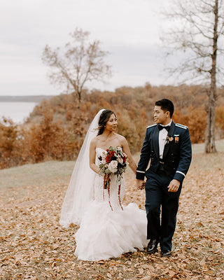 A Love Story To Salute Morilee Featured Bride: Chet and Daison