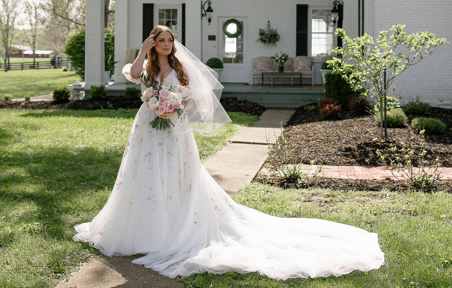 Whimsical Fantasy Wedding: Morilee Real Bride Emma