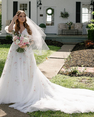 Whimsical Fantasy Wedding: Morilee Real Bride Emma