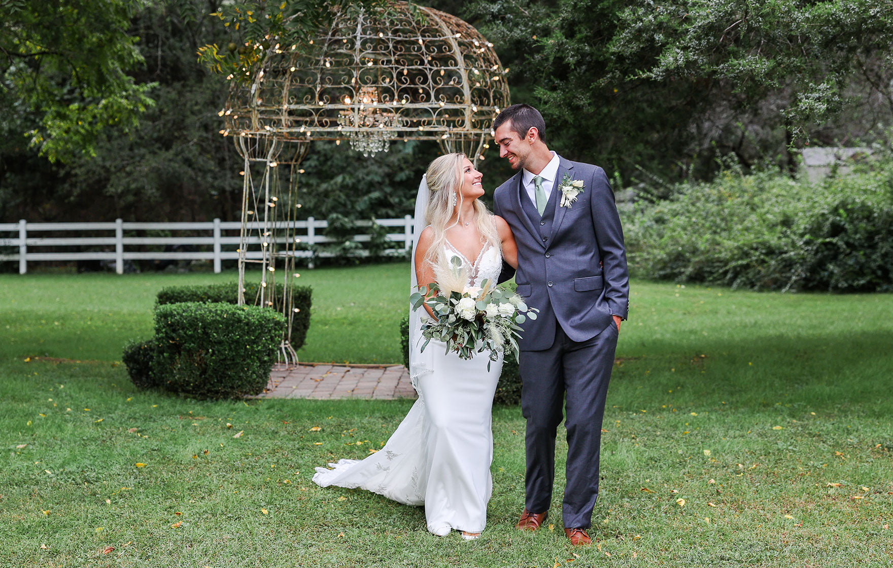 Timeless Woodland Wedding: Morilee Real Bride Christina