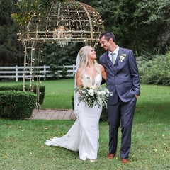Timeless Woodland Wedding: Morilee Real Bride Christina