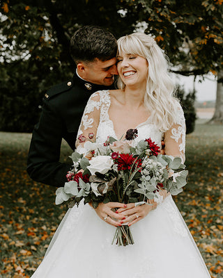 Rustic Glam Wedding: Morilee Featured Bride Abby