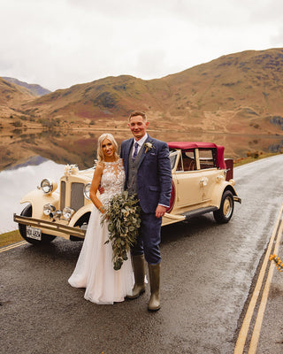 Rustic English Countryside Wedding: Morilee Real Bride Helen