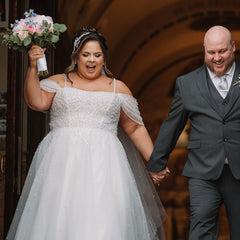 Perfect in Pearls: Morilee Real Bride Nina