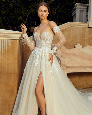 Trending A-line Wedding Dress Designs for 2024 + FAQs