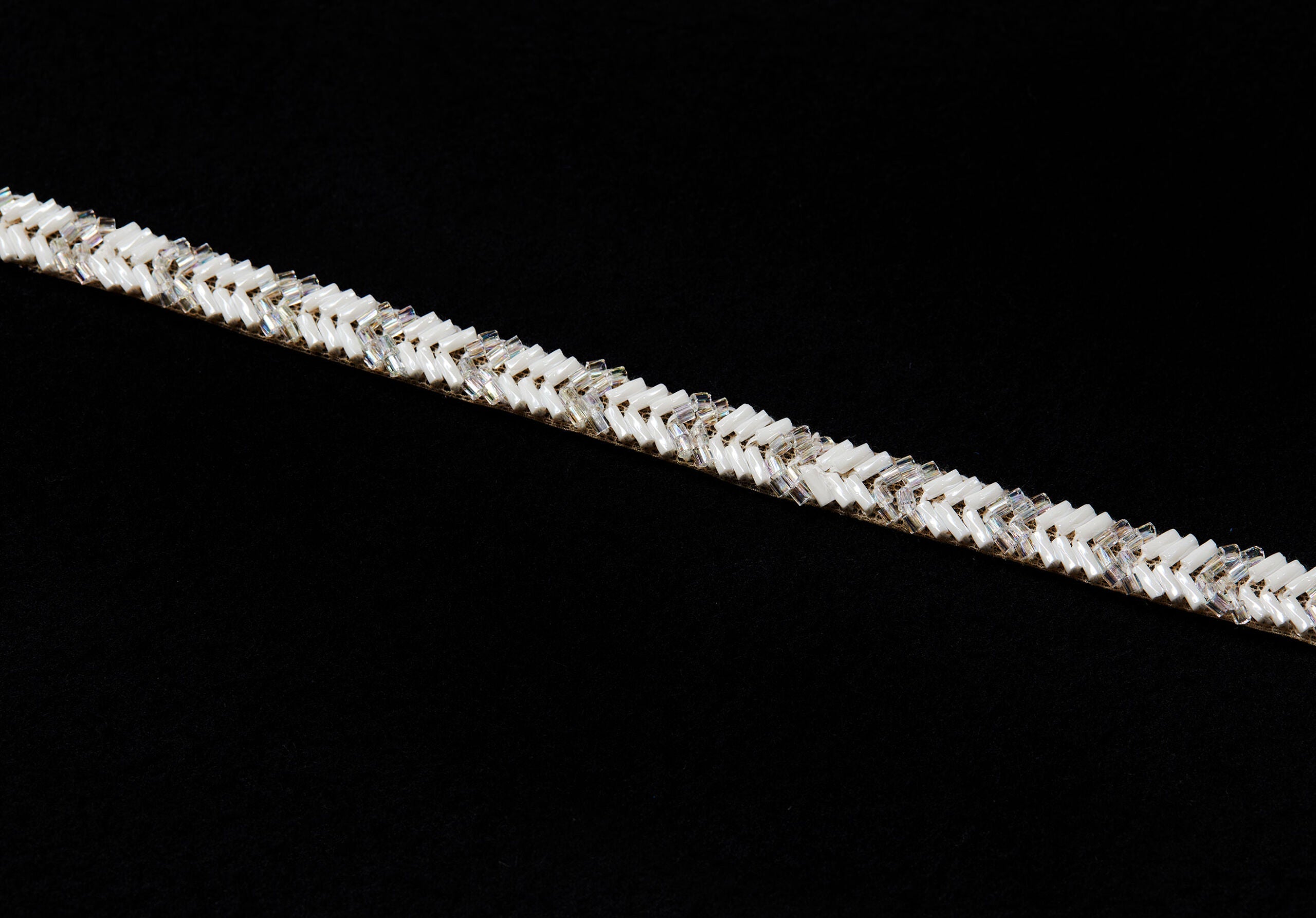 Beaded Lace Trim Morilee