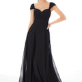Sweetheart Cap Sleeve Chiffon Bridesmaid Dress Morilee