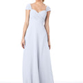 Sweetheart Cap Sleeve Chiffon Bridesmaid Dress Morilee